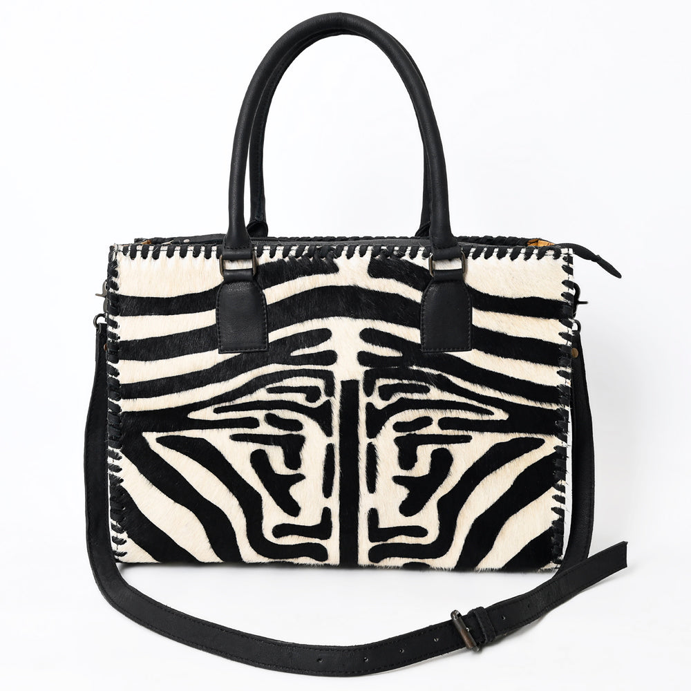 American Darling Briefcase Hair On Genuine Leather Western Women Bag | Handbag Weekend Travel Bags for