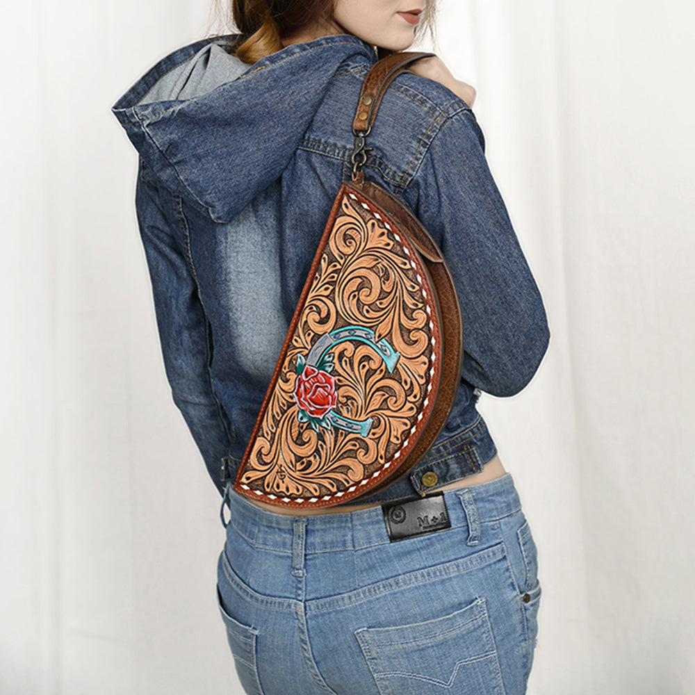 American Darling Wristlet Genuine Leather