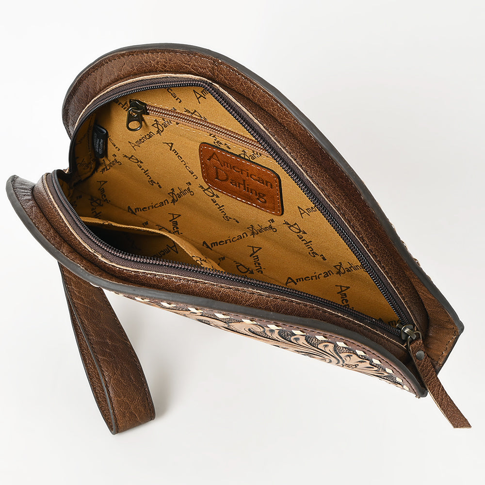 American Darling Wristlet Genuine Leather