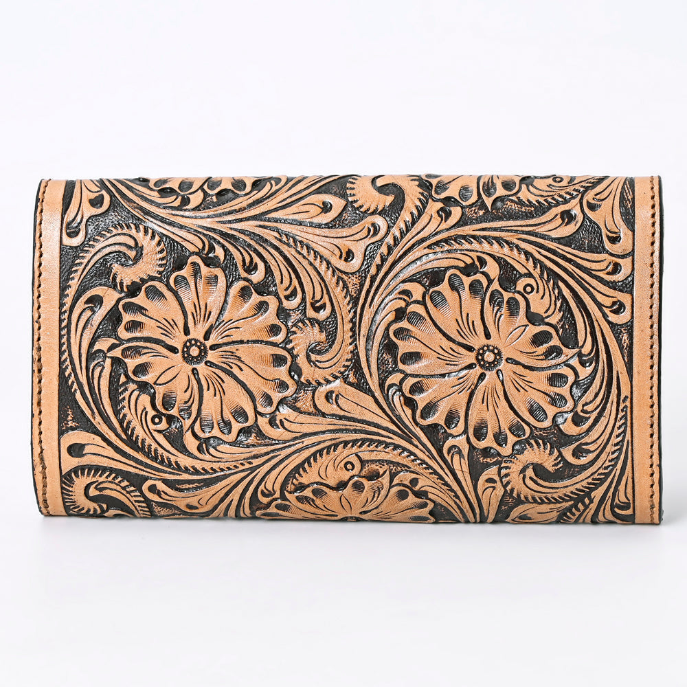 American Darling Hand-Tooled Genuine Leather Bag