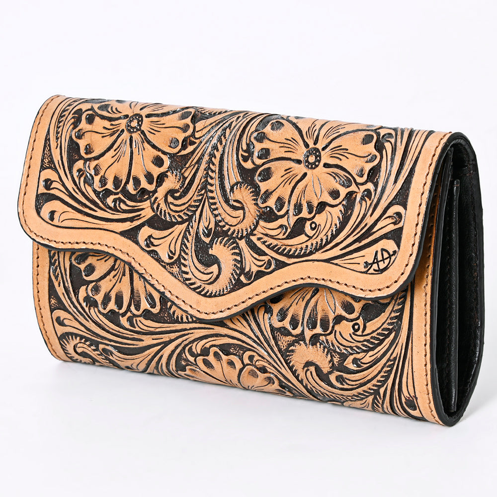 American Darling Hand-Tooled Genuine Leather Bag