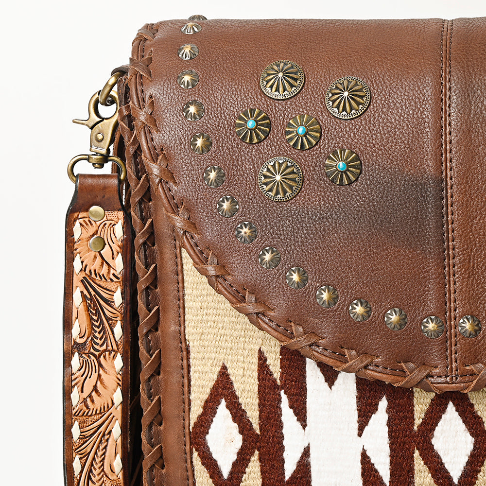 American Darling Saddle Blanket Leather Bag