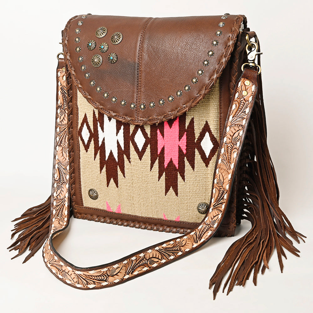 American Darling Saddle Blanket Leather Bag