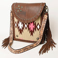 American Darling Saddle Blanket Leather Bag