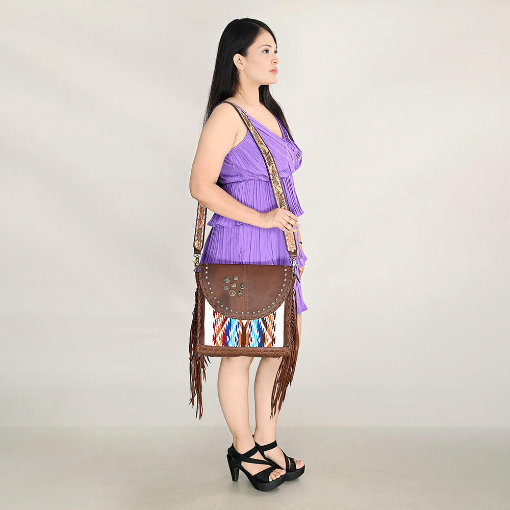 American Darling Saddle Blanket Leather Bag