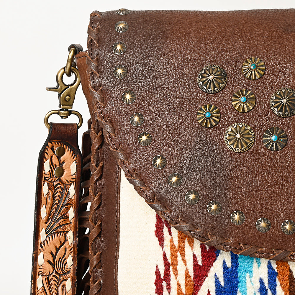 American Darling Saddle Blanket Leather Bag