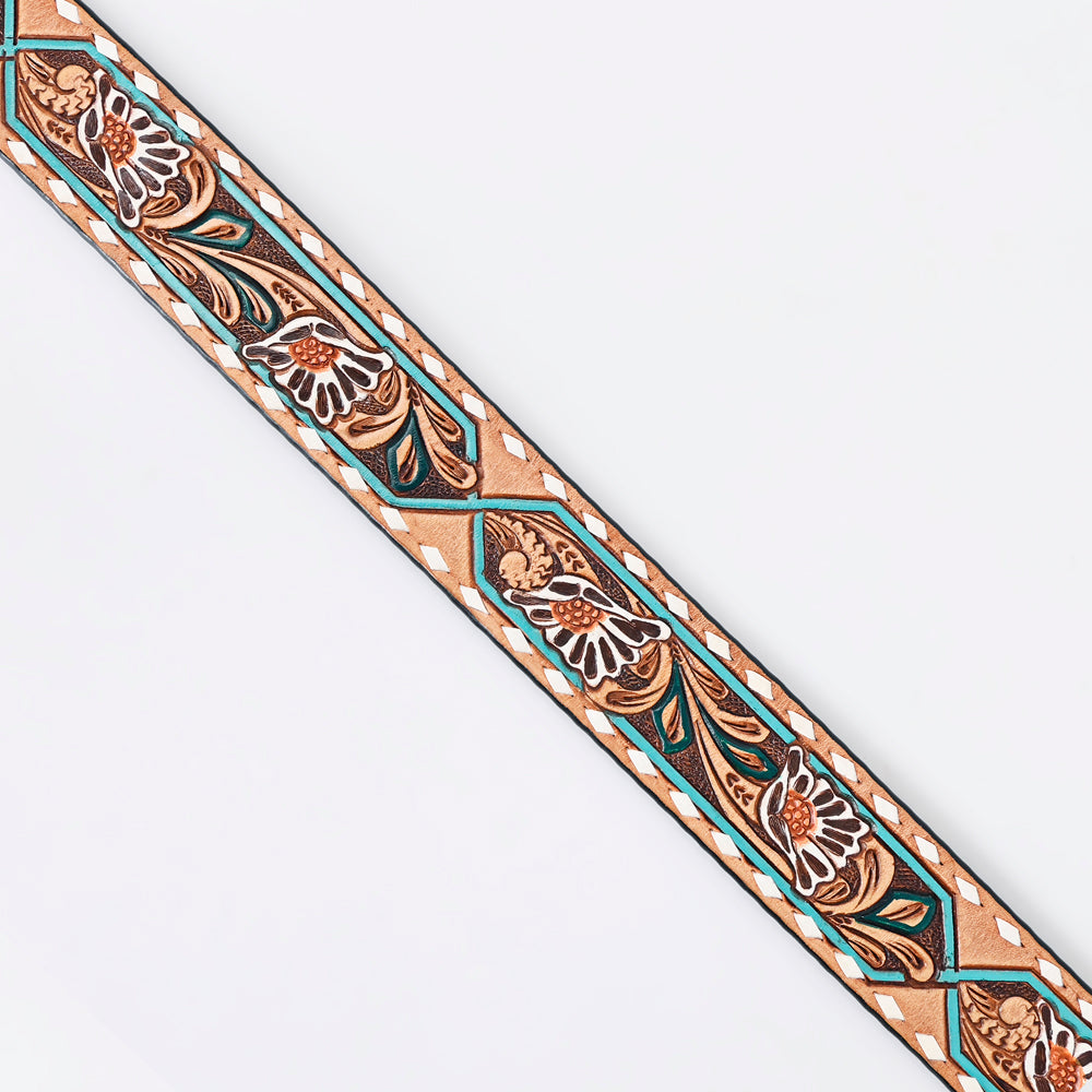 American Darling Beautifully Hand Tooled Genuine American Leather Belt Men and  Women