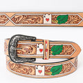 American Darling Beautifully Hand Tooled Genuine American Leather Belt Men and  Women