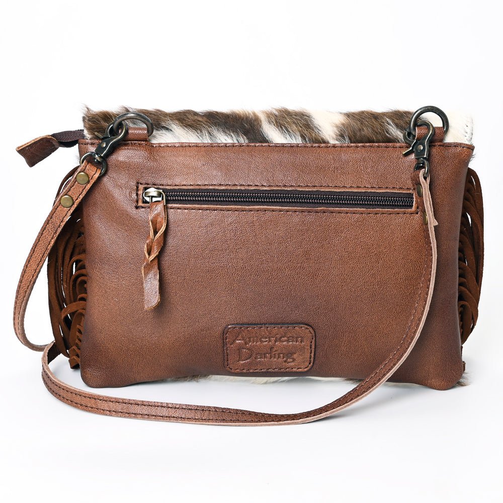 American Darling Hand Tooled Hair-On Genuine Leather