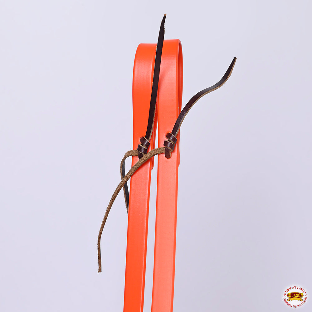 HILASON Western Premium Biothane Leather Horse Split Rein | Horse-Split-Reins