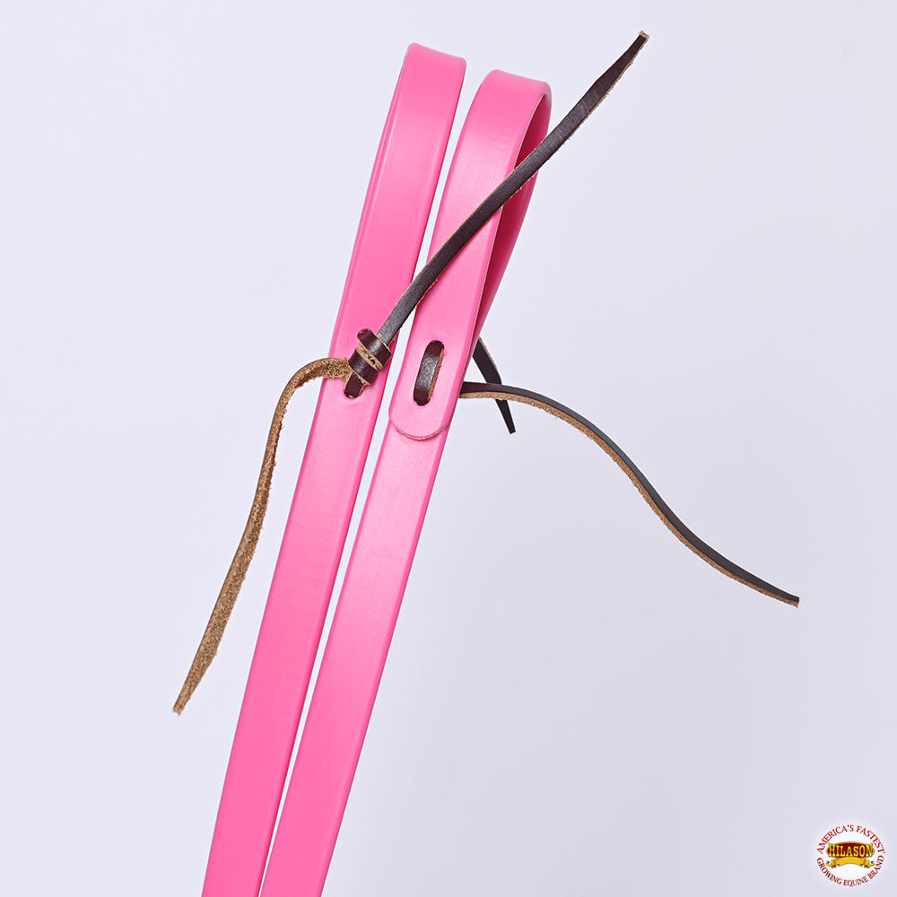 HILASON Western Premium Biothane Leather Horse Split Rein | Horse-Split-Reins