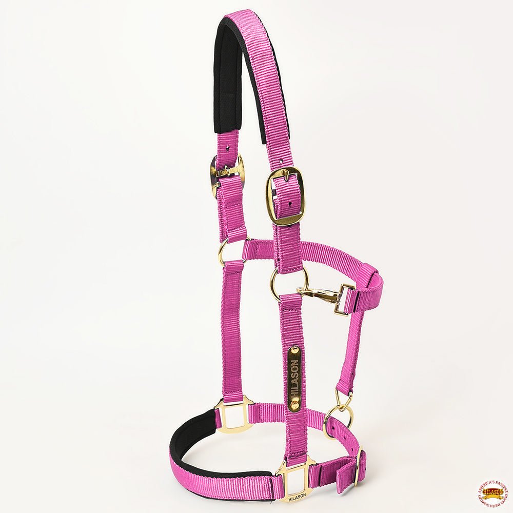 HILASON Western Safety Horse Halter Comfortable and Flexible | Nylon Halters Adjustable Cute