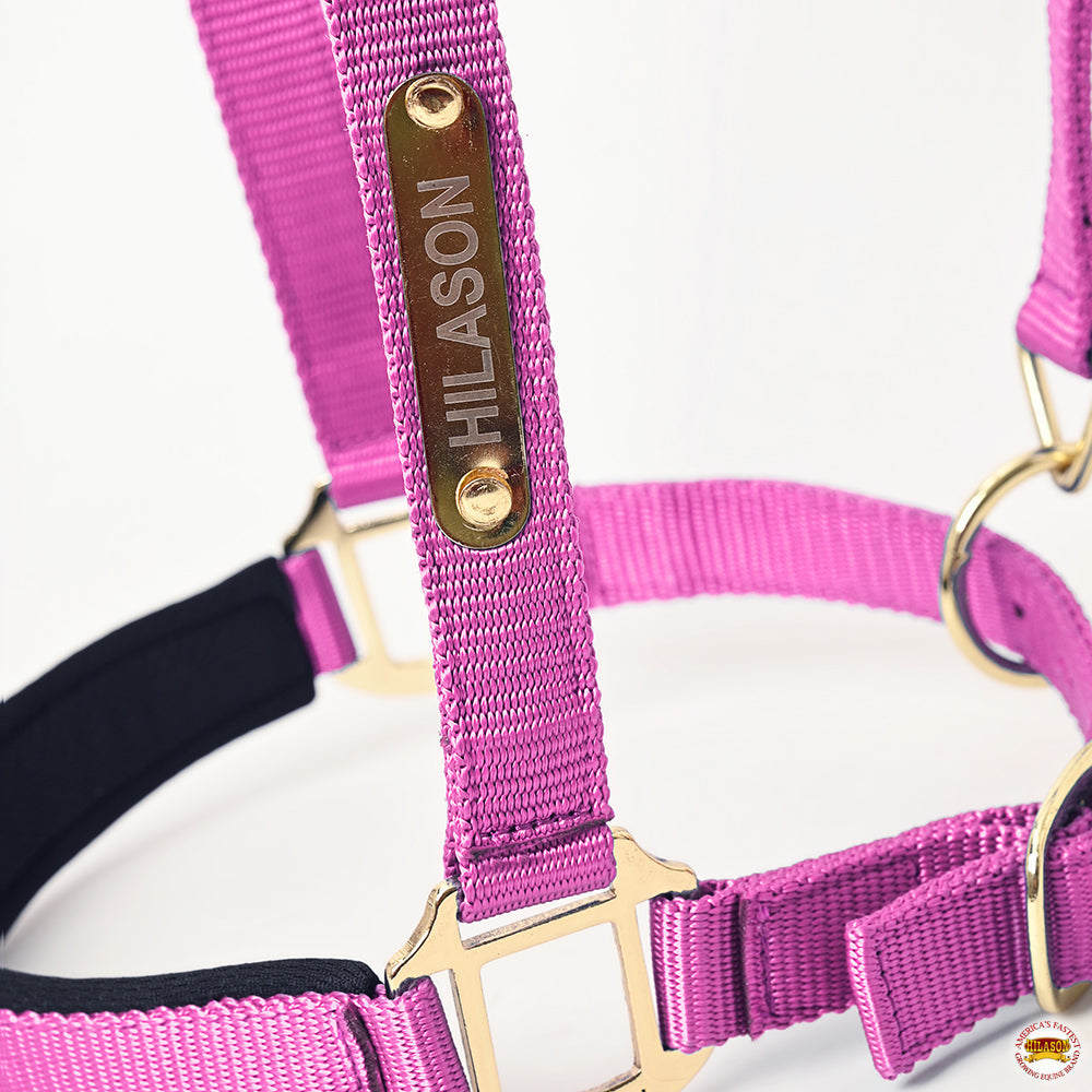 HILASON Western Safety Horse Halter Comfortable and Flexible | Nylon Halters Adjustable Cute