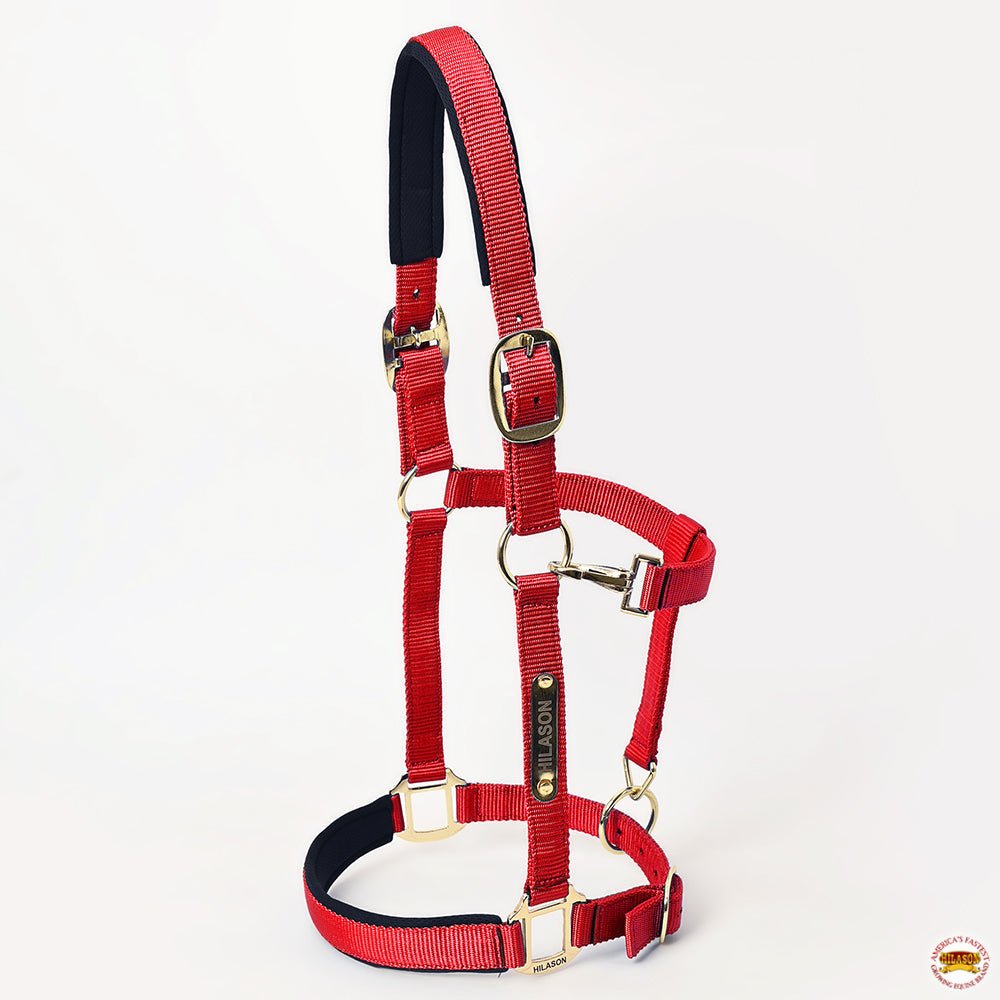 HILASON Western Safety Horse Halter Comfortable and Flexible | Nylon Halters Adjustable Cute