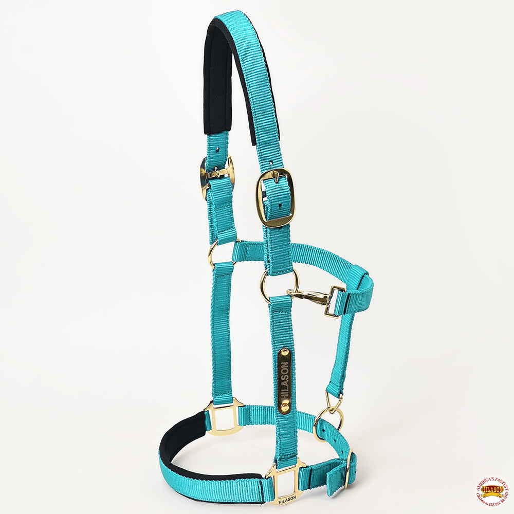 HILASON Western Safety Horse Halter Comfortable and Flexible | Nylon Halters Adjustable Cute