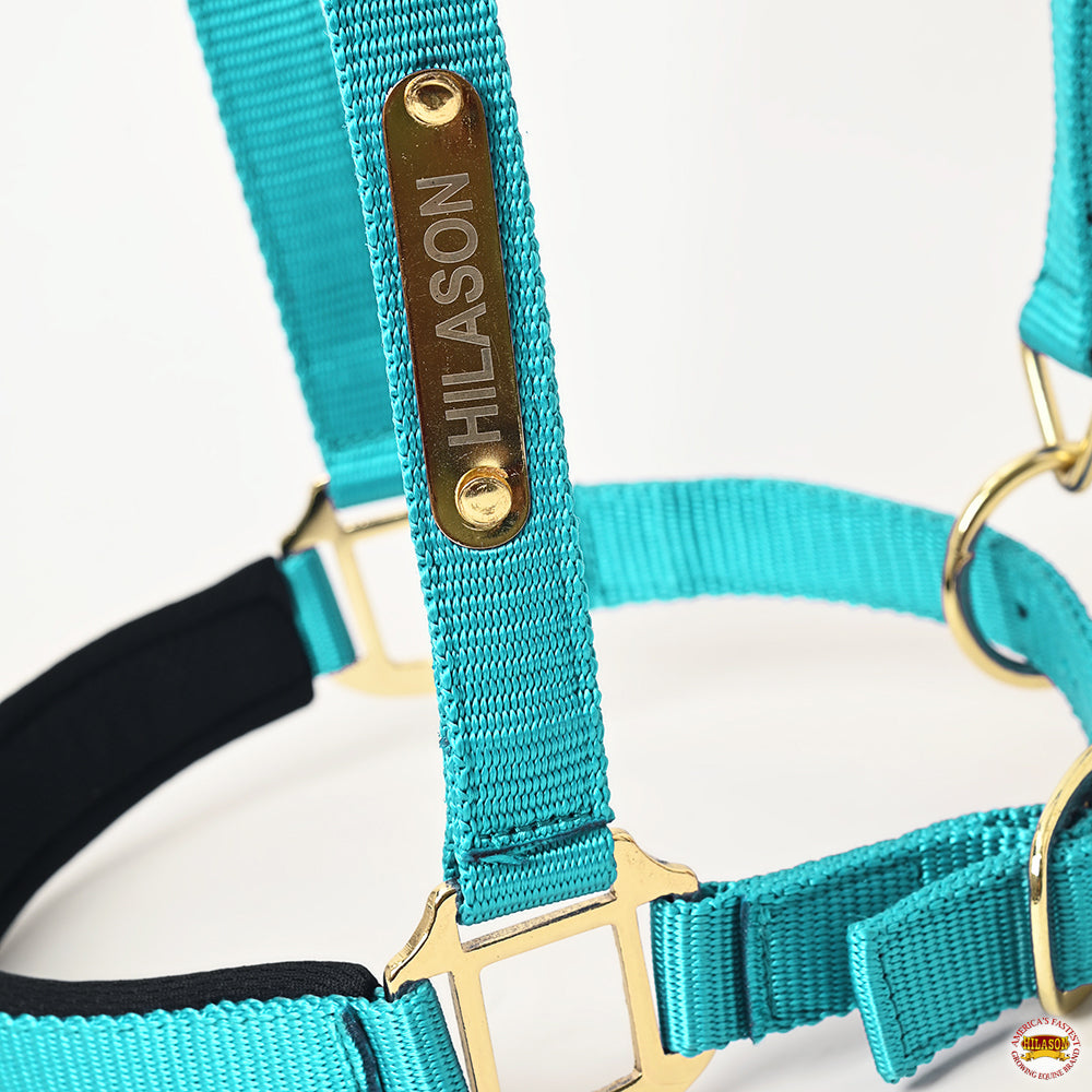 HILASON Western Safety Horse Halter Comfortable and Flexible | Nylon Halters Adjustable Cute