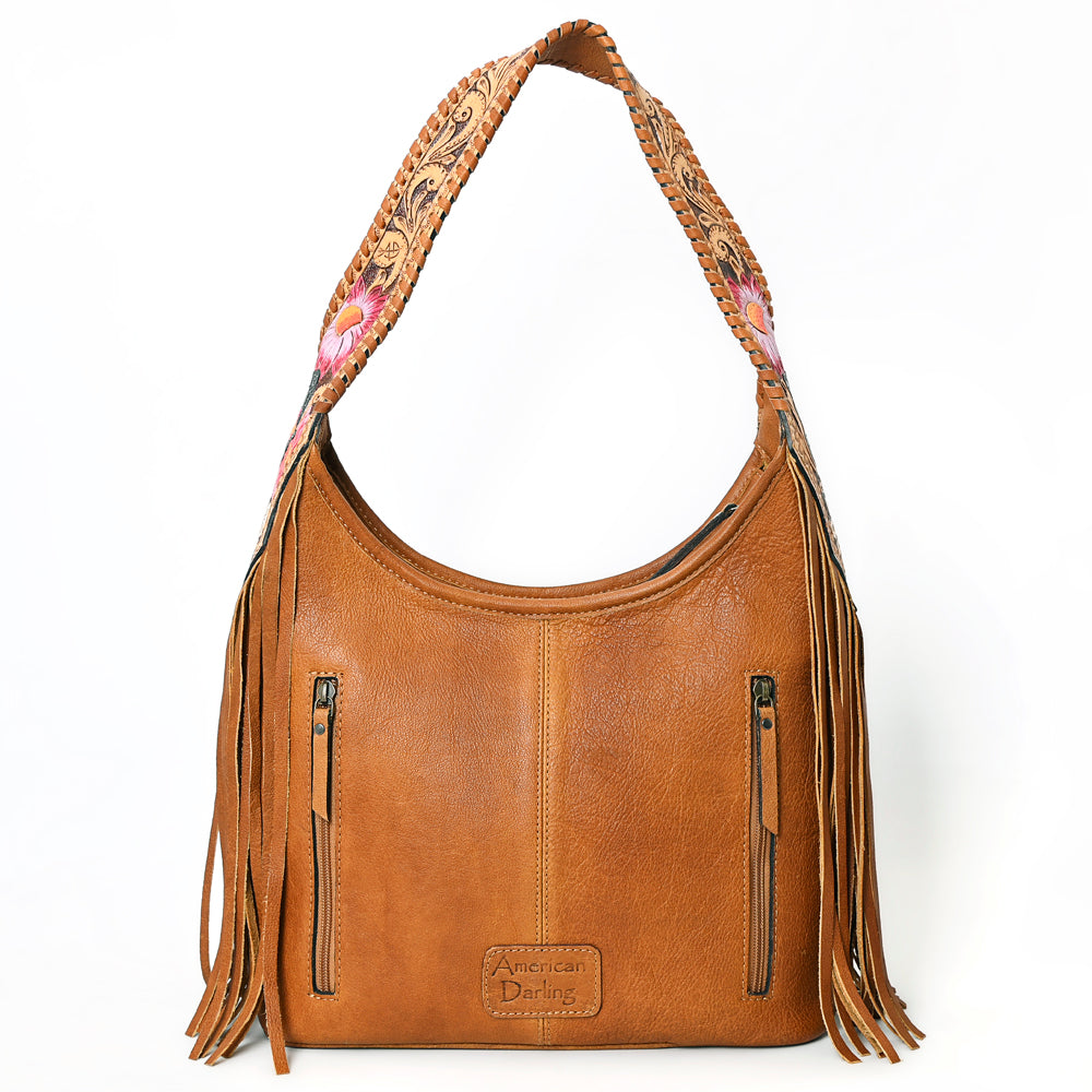 Hobo Hair On Saddle Blanket Genuine Leather Western Bag For Women