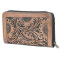 Ohlay Wallet Hand Tooled Genuine Leather