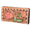 OHLAY Wallet Hand Tooled Genuine Leather Women Bag Western Handbag Purse | Womens Handbags |Leather Belt for Summer