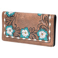 OHLAY Wallet Hand Tooled Genuine Leather Women Bag Western Handbag Purse | Womens Handbags |Leather Belt for Summer