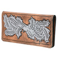 OHLAY Hand-Tooled Genuine Leather Wallet