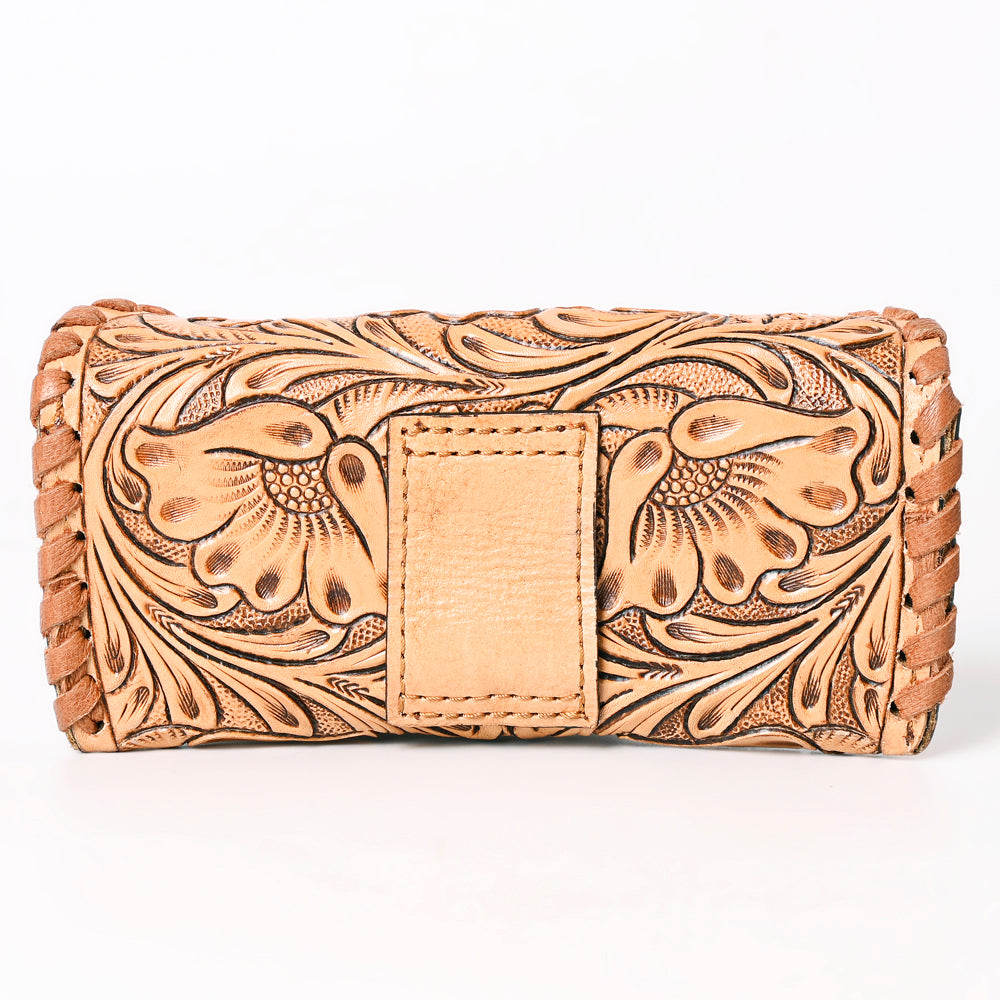 American Darling Sunglass Case Hand Tooled Genuine Leather
