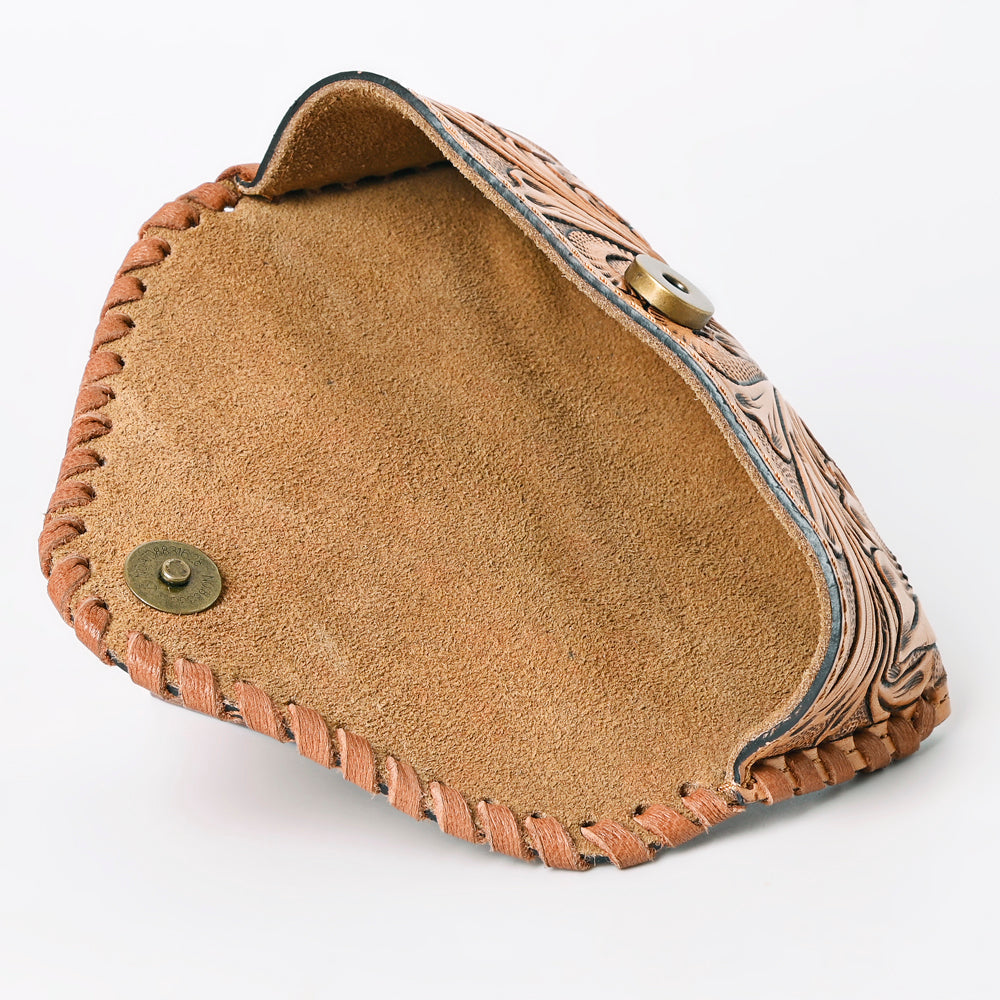 American Darling Sunglass Case Hand Tooled Genuine Leather