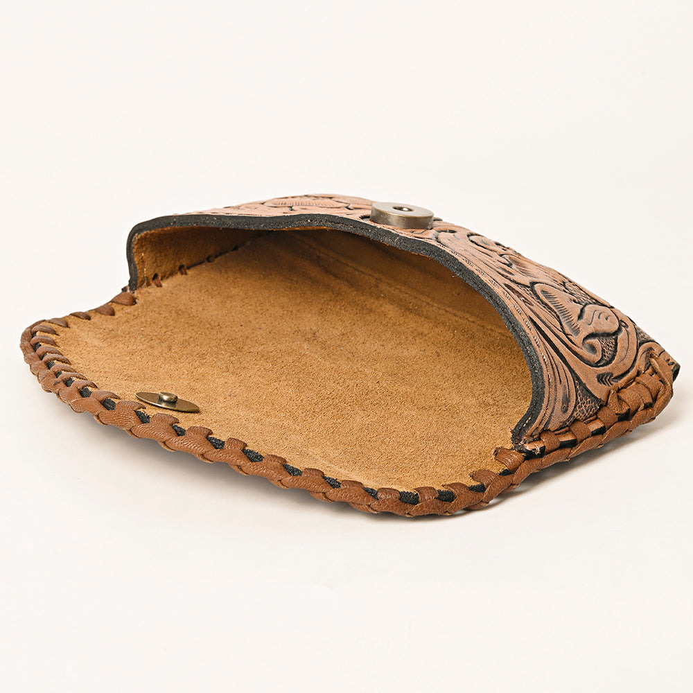 American Darling Sunglass Case Hand Tooled Genuine Leather