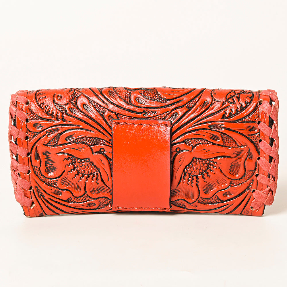 American Darling Sunglass Case Hand Tooled Genuine Leather