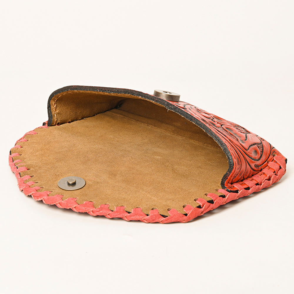 American Darling Sunglass Case Hand Tooled Genuine Leather
