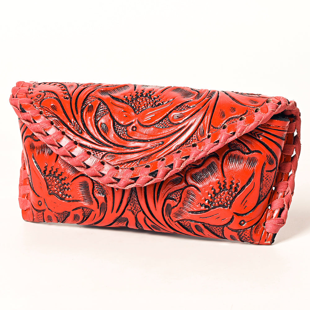 American Darling Sunglass Case Hand Tooled Genuine Leather