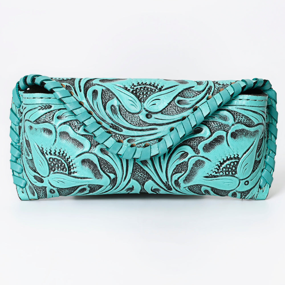 American Darling Sunglass Case Hand Tooled Genuine Leather
