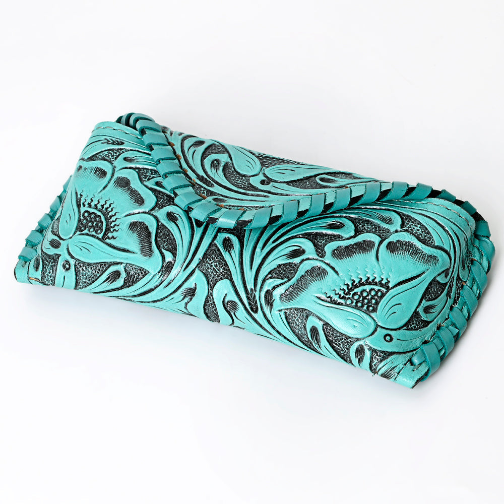 American Darling Sunglass Case Hand Tooled Genuine Leather