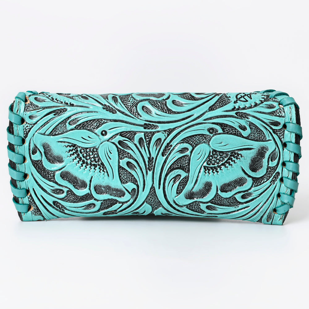 American Darling Sunglass Case Hand Tooled Genuine Leather