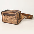 American Darling Hand-Tooled Leather Fanny Pack