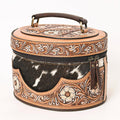 American Darling Hand-Tooled Hair-On Genuine Leather Bag