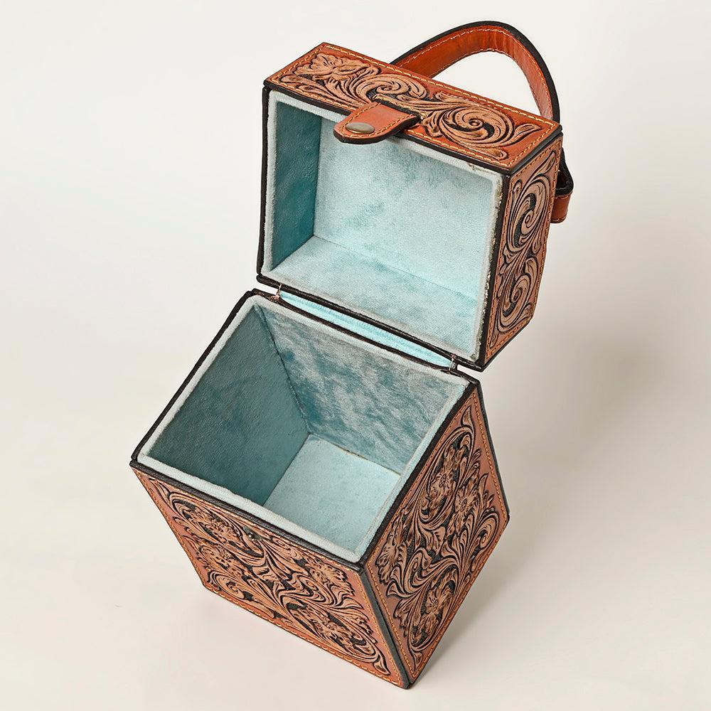 American Darling Hand-Tooled Genuine Leather Bag
