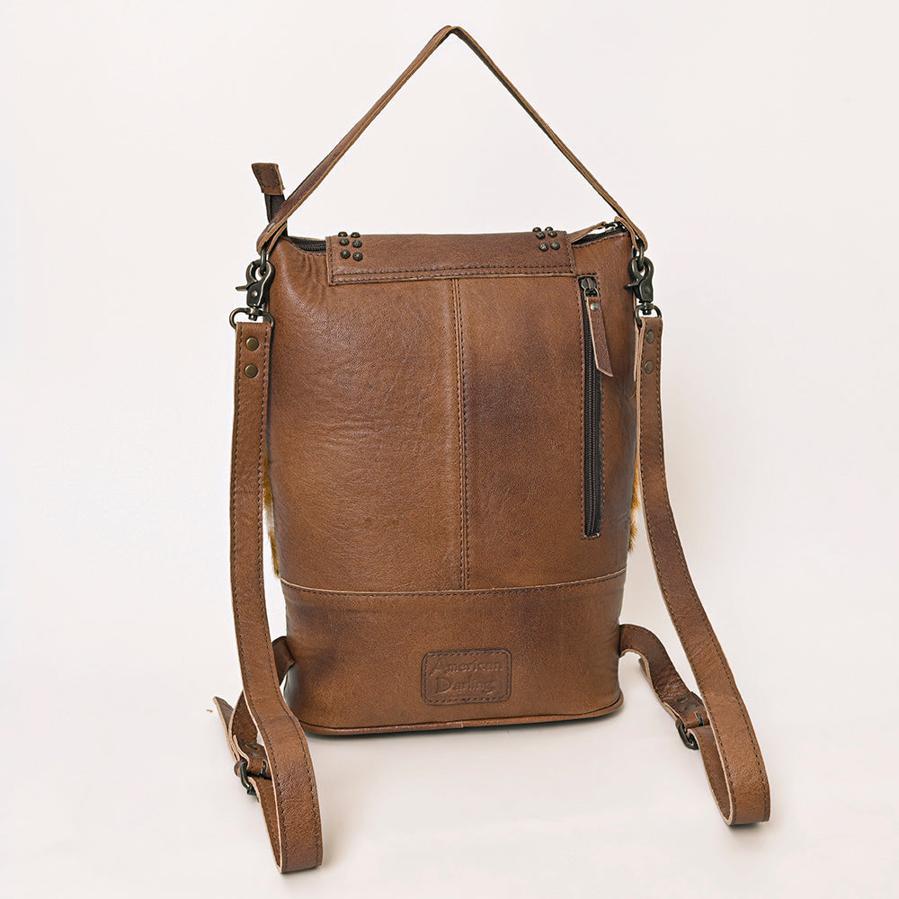 American Darling Hair-On Leather Backpack