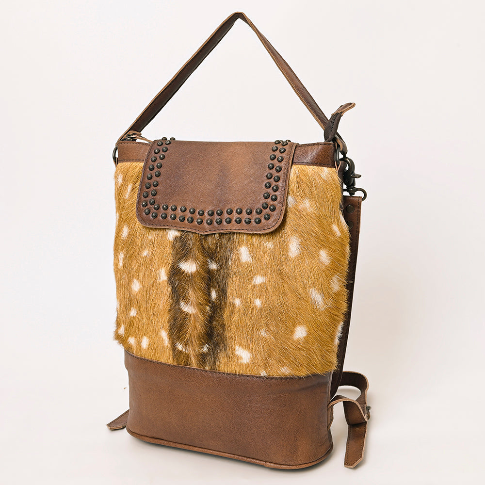 American Darling Hair-On Leather Backpack
