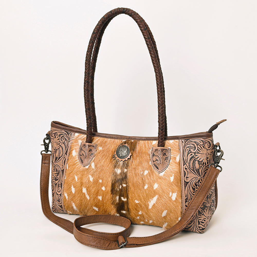 American Darling Hair-On Leather Tote