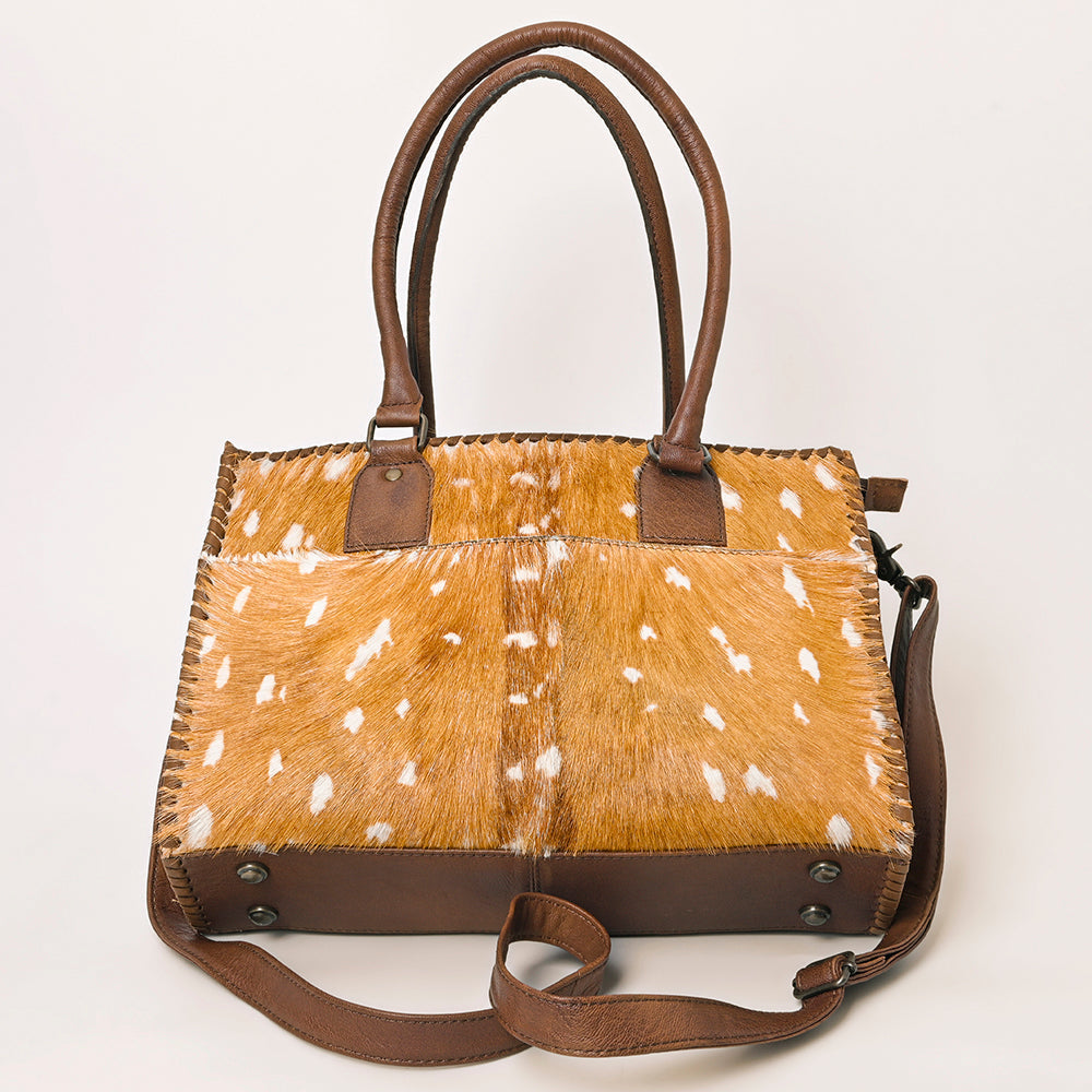 American Darling Hair-On Leather Tote