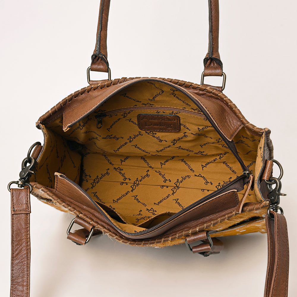 American Darling Hair-On Leather Tote