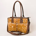 American Darling Hair-On Leather Tote