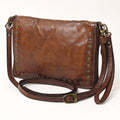 Spaghetti Western Organiser Vintage Handmade Drum Dyed Genuine European Cowhide Leather