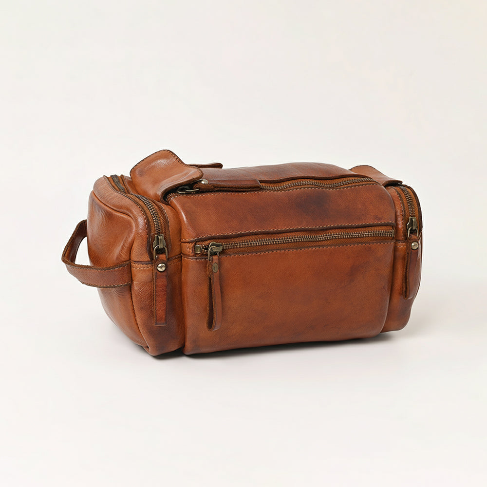 Spaghetti Western Swc400Cg Duffel Vintage Handmade Drum Dyed Genuine European Cowhide Leather Women Bag Western Handbag Purse