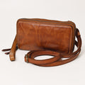 Spaghetti Western Coin Purse Vintage Handmade Drum Dyed Genuine European Cowhide Leather