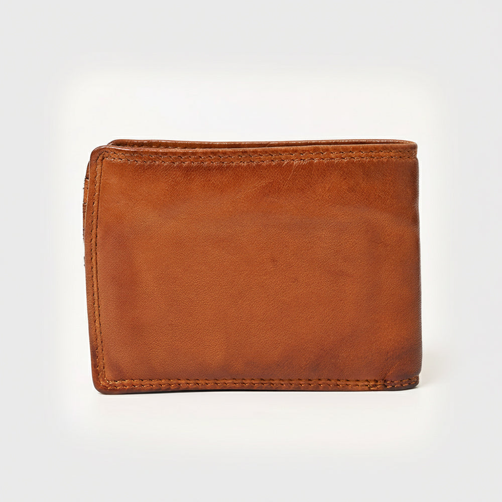Spaghetti Western Swc463Cg Wallet Vintage Handmade Drum Dyed Genuine European Cowhide Leather Women Bag Western Handbag Purse