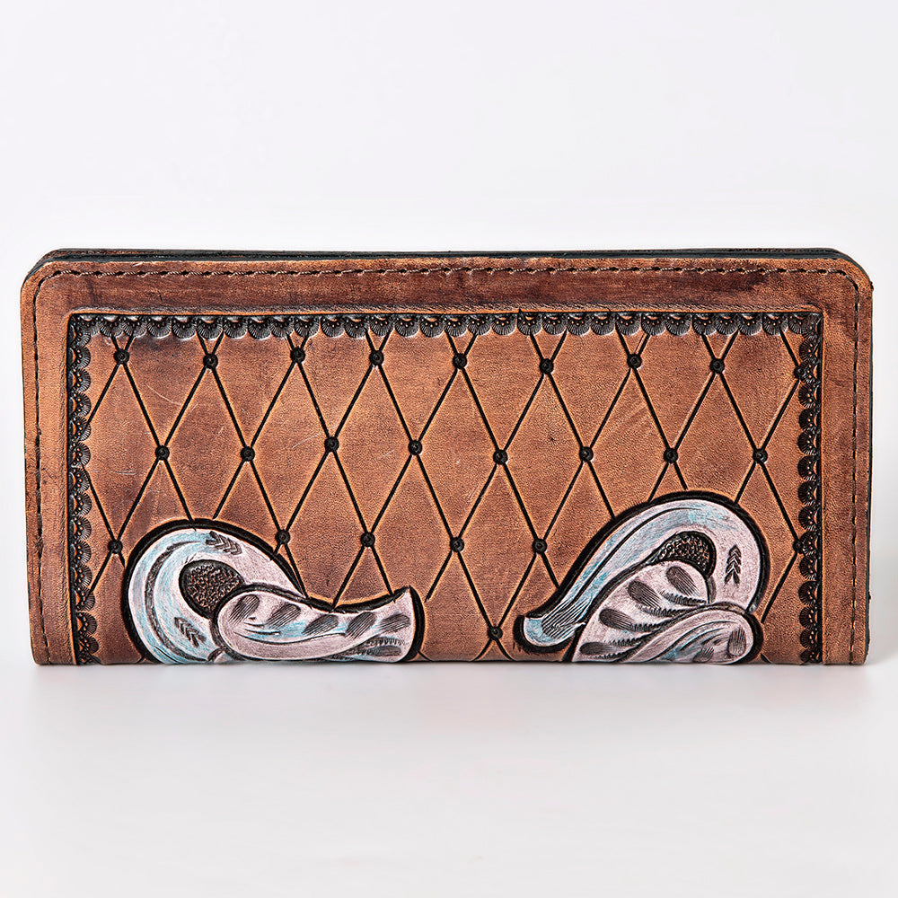American Darling Clutch Genuine Western Leather Women Bag