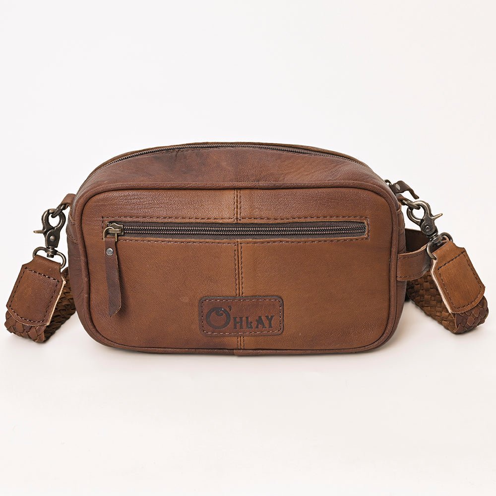 Ohlay Toiletry Hair-on Genuine Leather