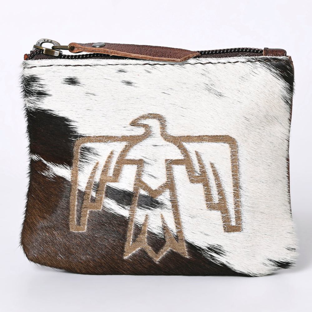 Ohlay Coin Purse Hair-On Genuine Leather